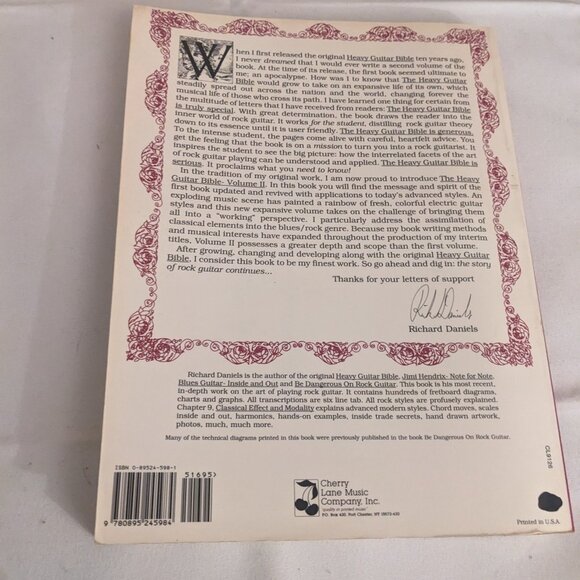 Heavy Guitar Bible Volume II - Picture 2 of 4